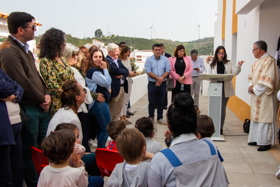 inauguração jardim infancia